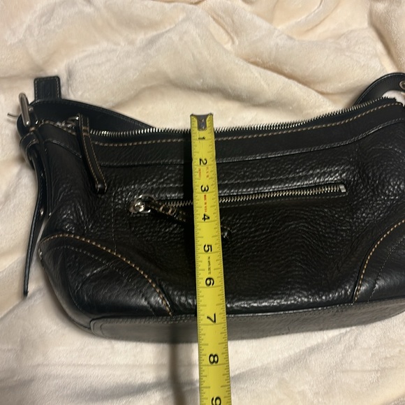 Black leather Coach Bag - Picture 3 of 7
